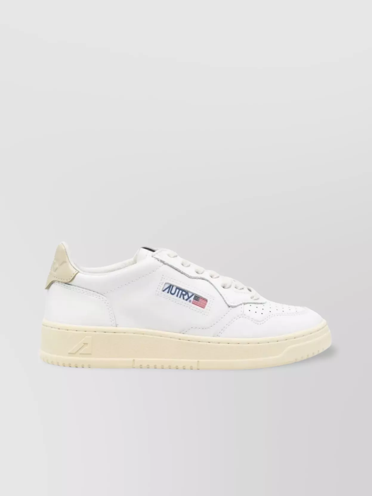 Autry Low-top Sneakers With Perforated Detailing And Rubber Sole