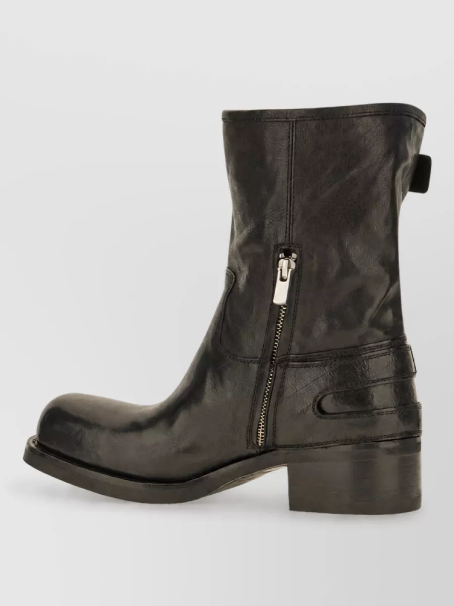 Officine Creative Leather Ankle Boots