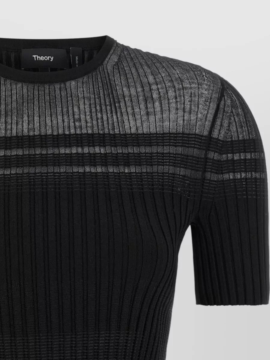 Theory Ribbed Short-Sleeve T-Shirt