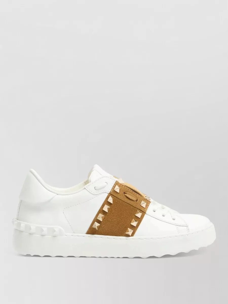 Valentino leather low-top sneakers