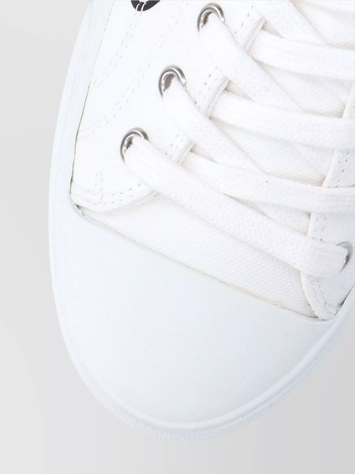 Vivienne Westwood Low Top Round Toe Rubber Sole Sneakers