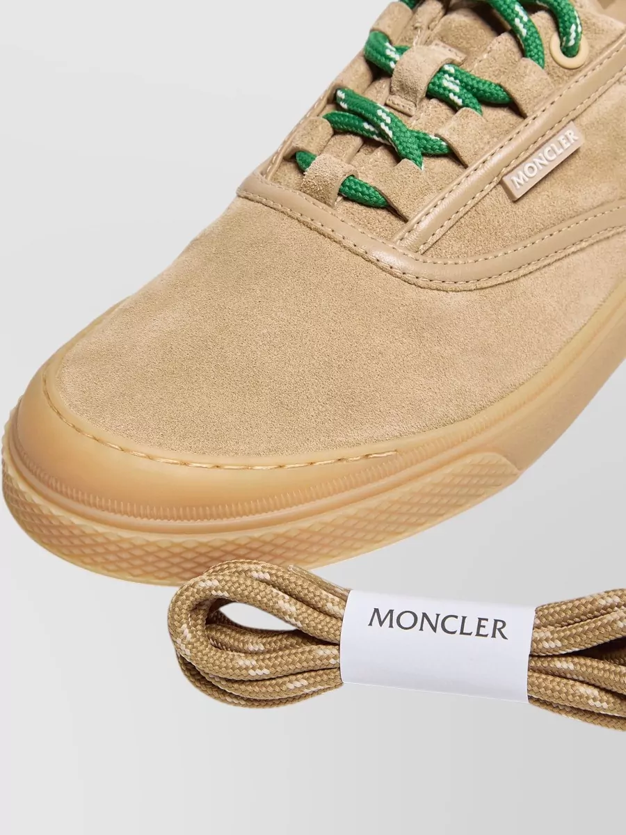 Moncler Vera Leisure Sneakers Suede Upper Laces