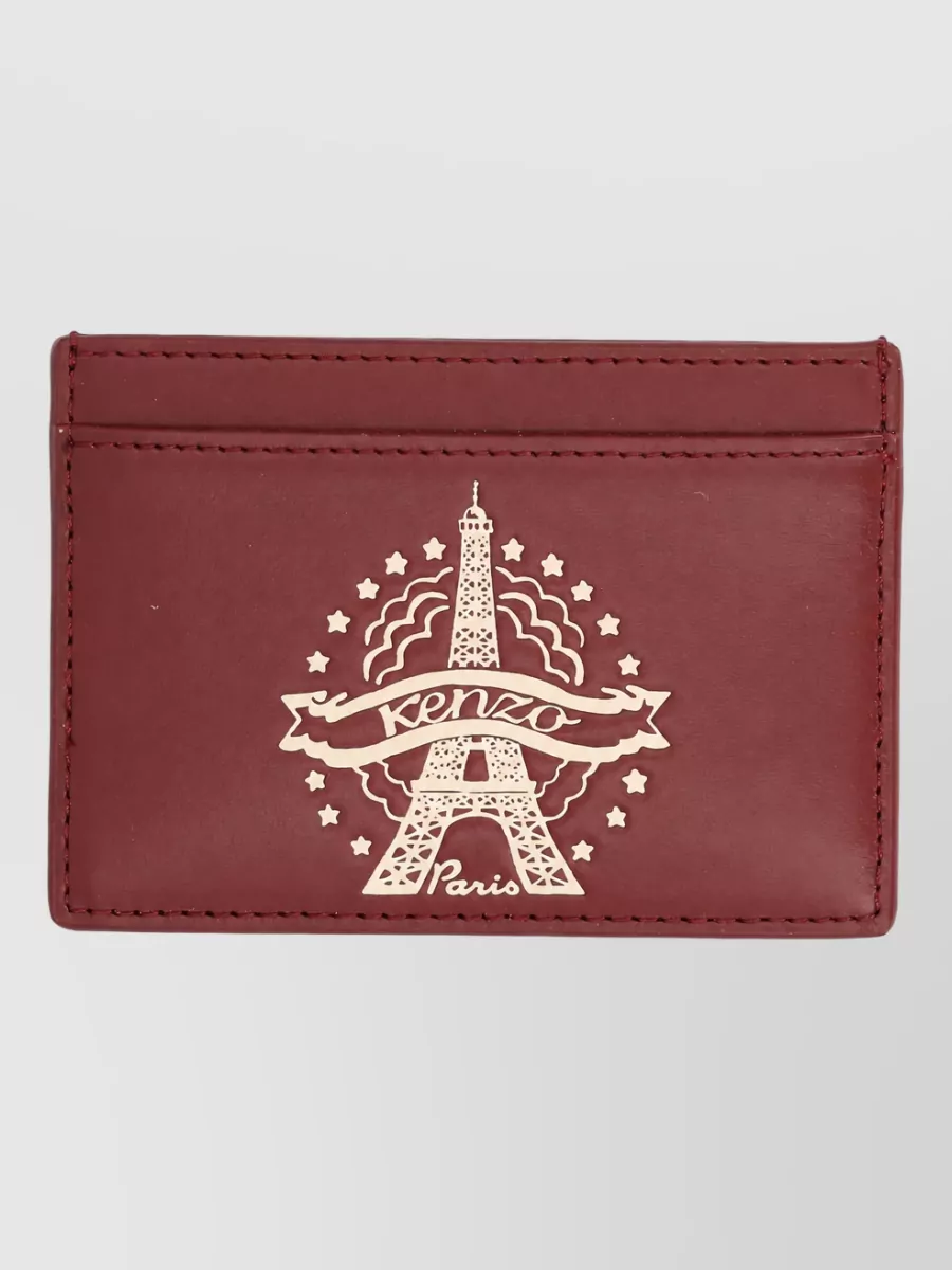 Kenzo leather card holder