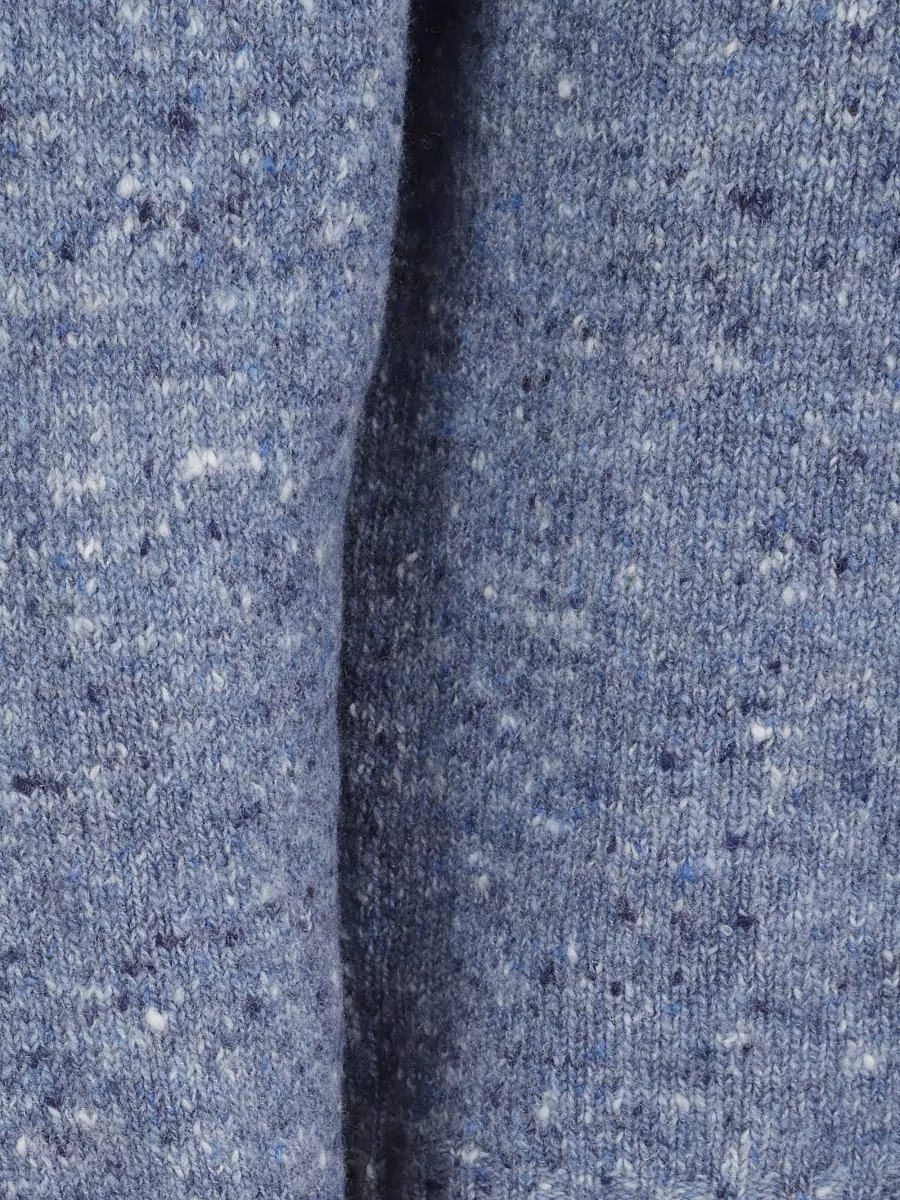 Drumohr Long Sleeve Turtleneck Speckled Sweater