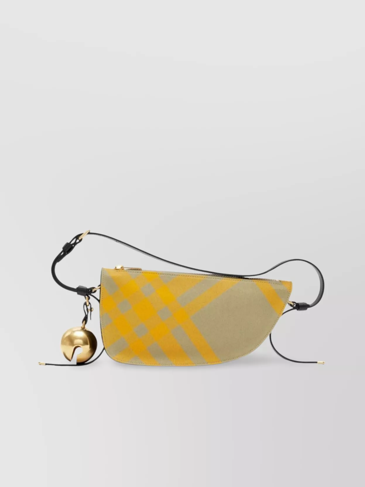 Burberry Checkered Pattern Crossbody Bags With Adjustable Strap