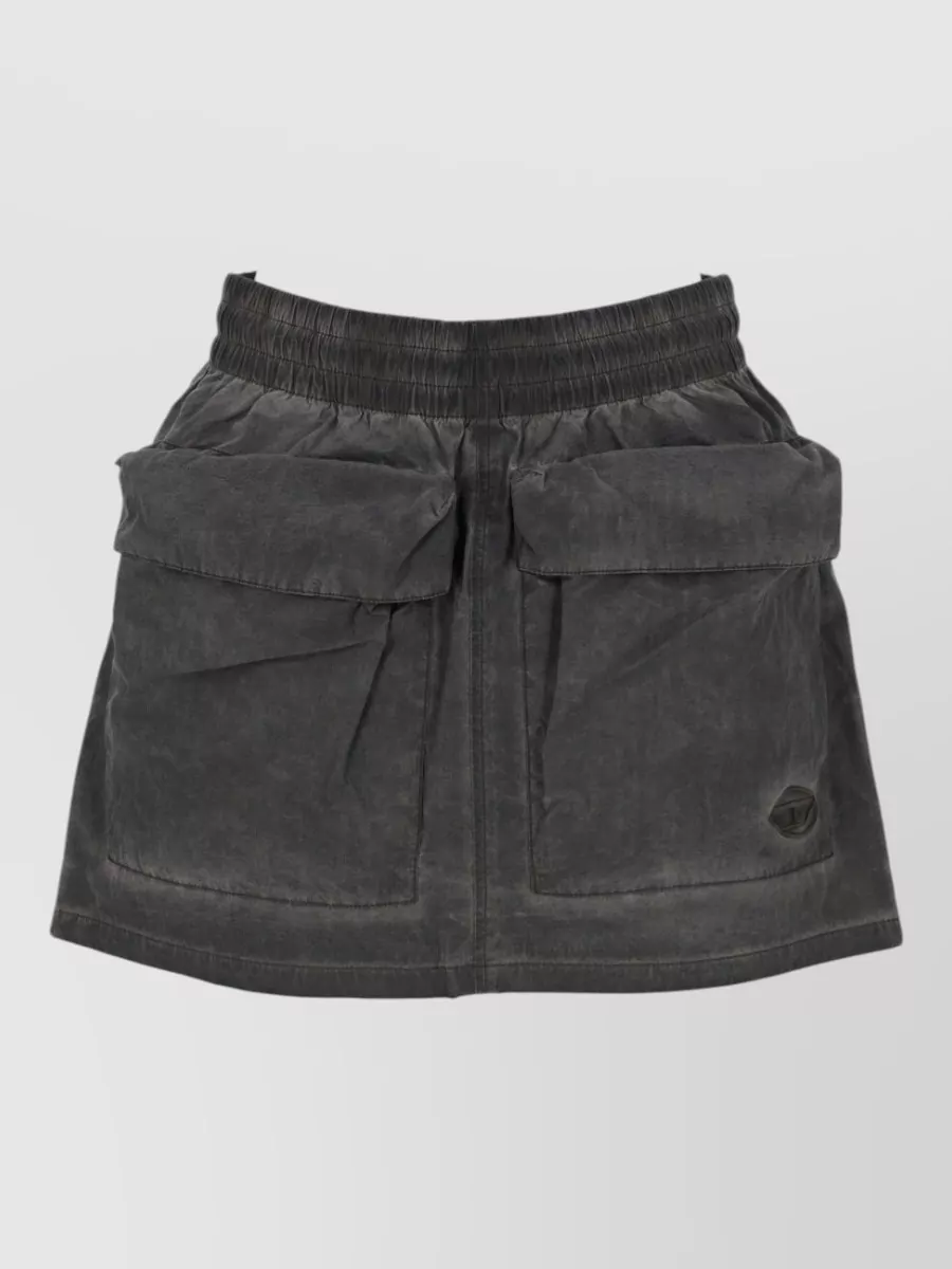 Diesel nylon mini skirt