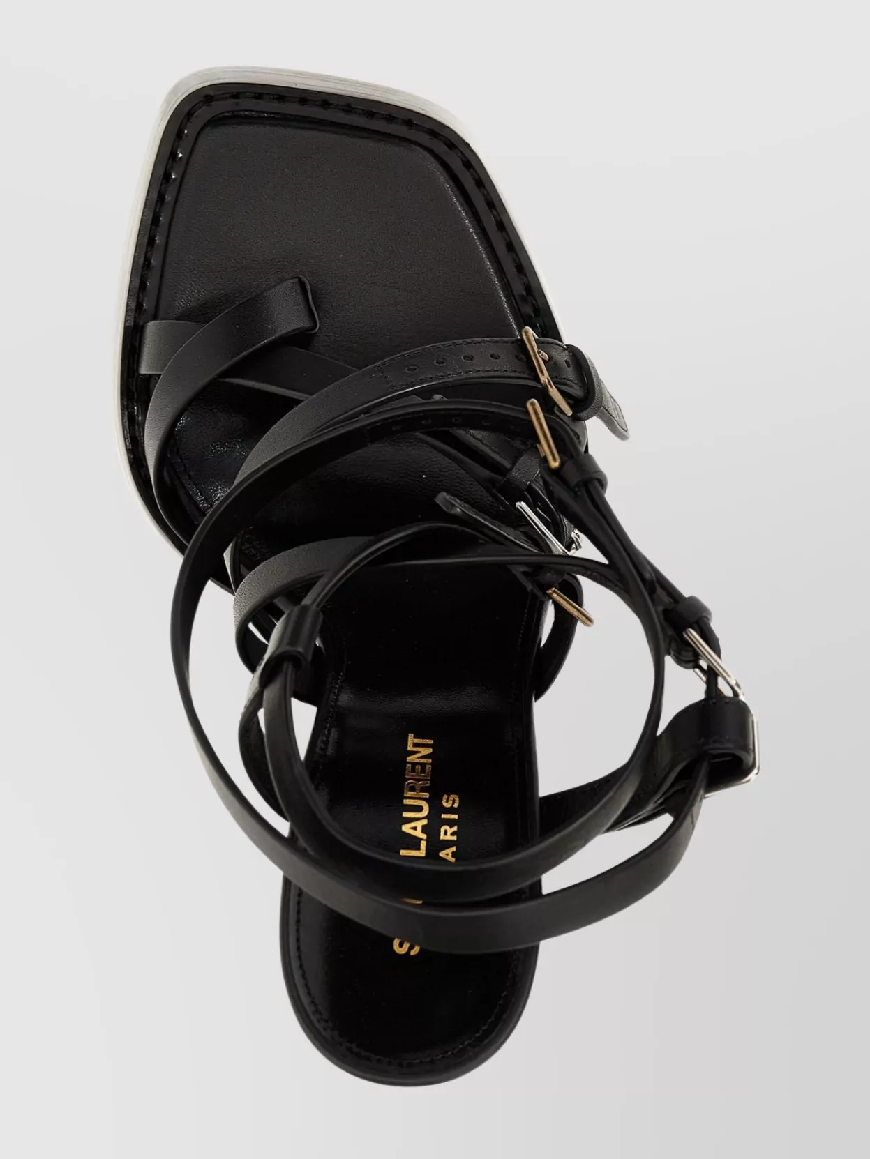 Saint Laurent Strappy Open Toe Sandals Carine Style
