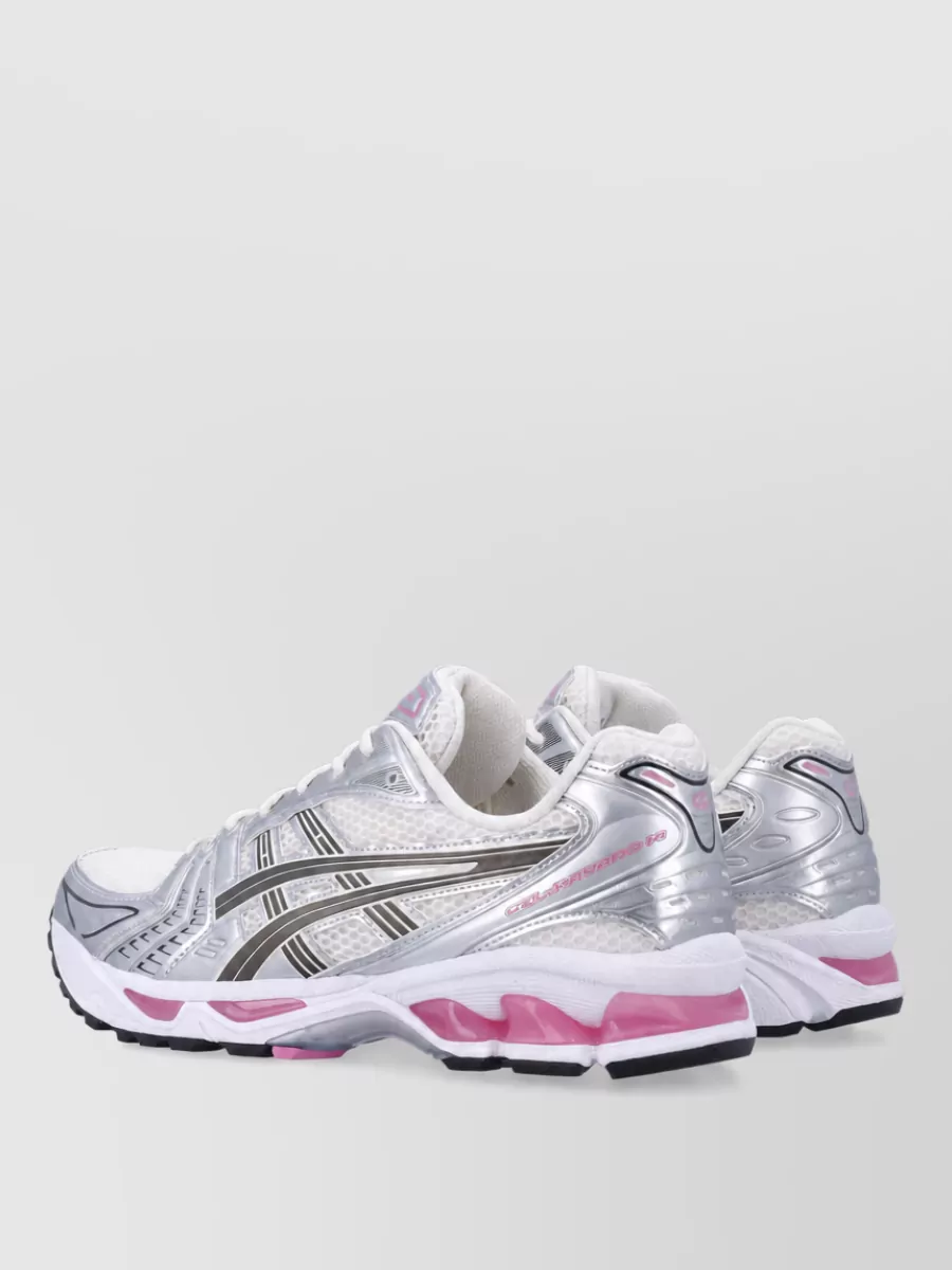 Asics Synthetic Leather Lace-Up Sneakers
