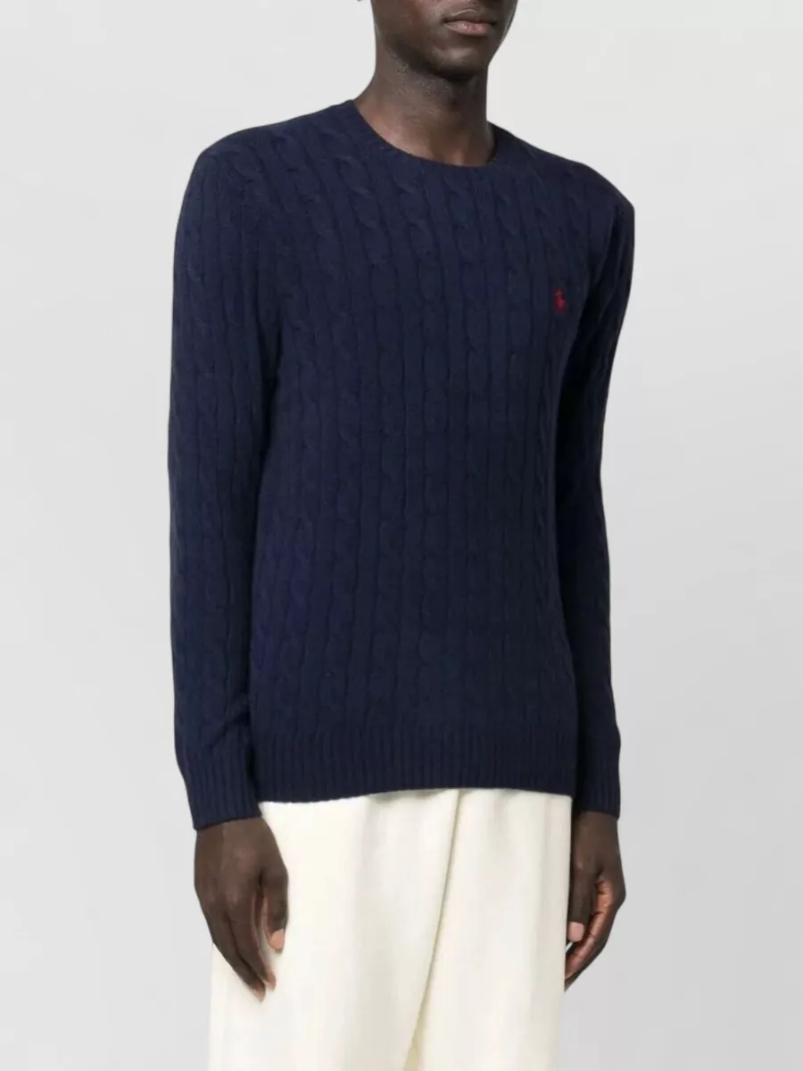 Polo Ralph Lauren Cashmere Wool Long-Sleeve Pullover