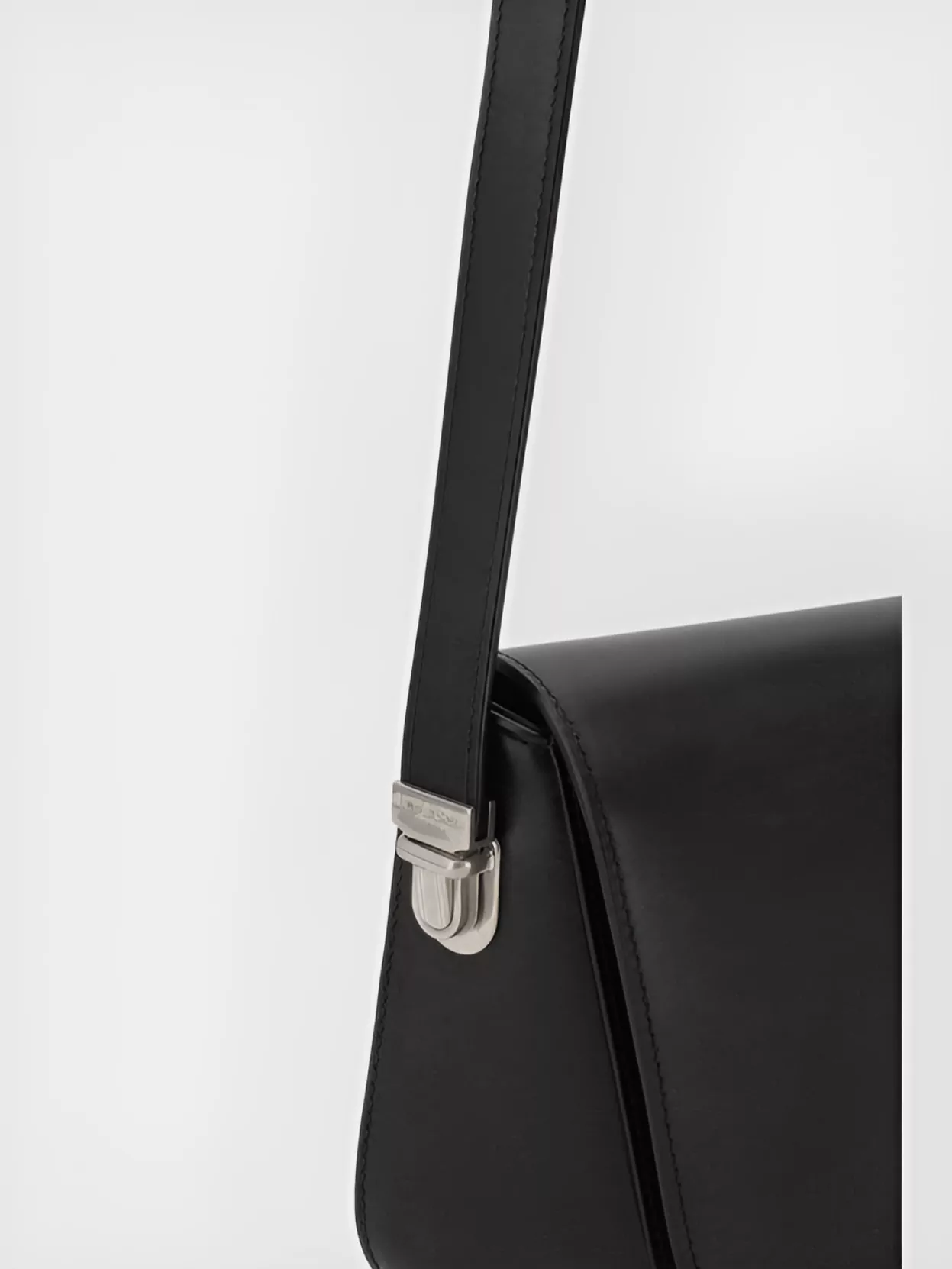 Saint Laurent Leather Crossbody Bag Adjustable Strap
