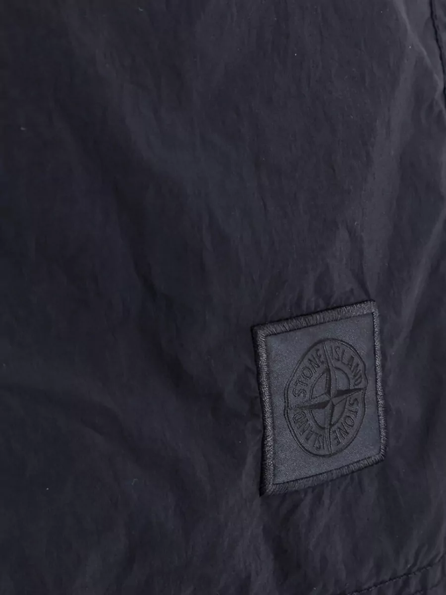 Stone Island Nylon Swim Shorts Side And Back Pockets