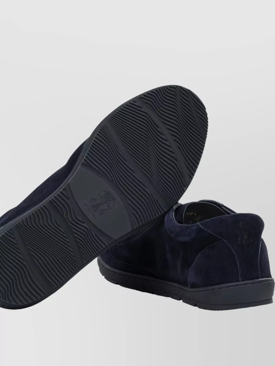 Brunello Cucinelli Leather Low Top Sneakers