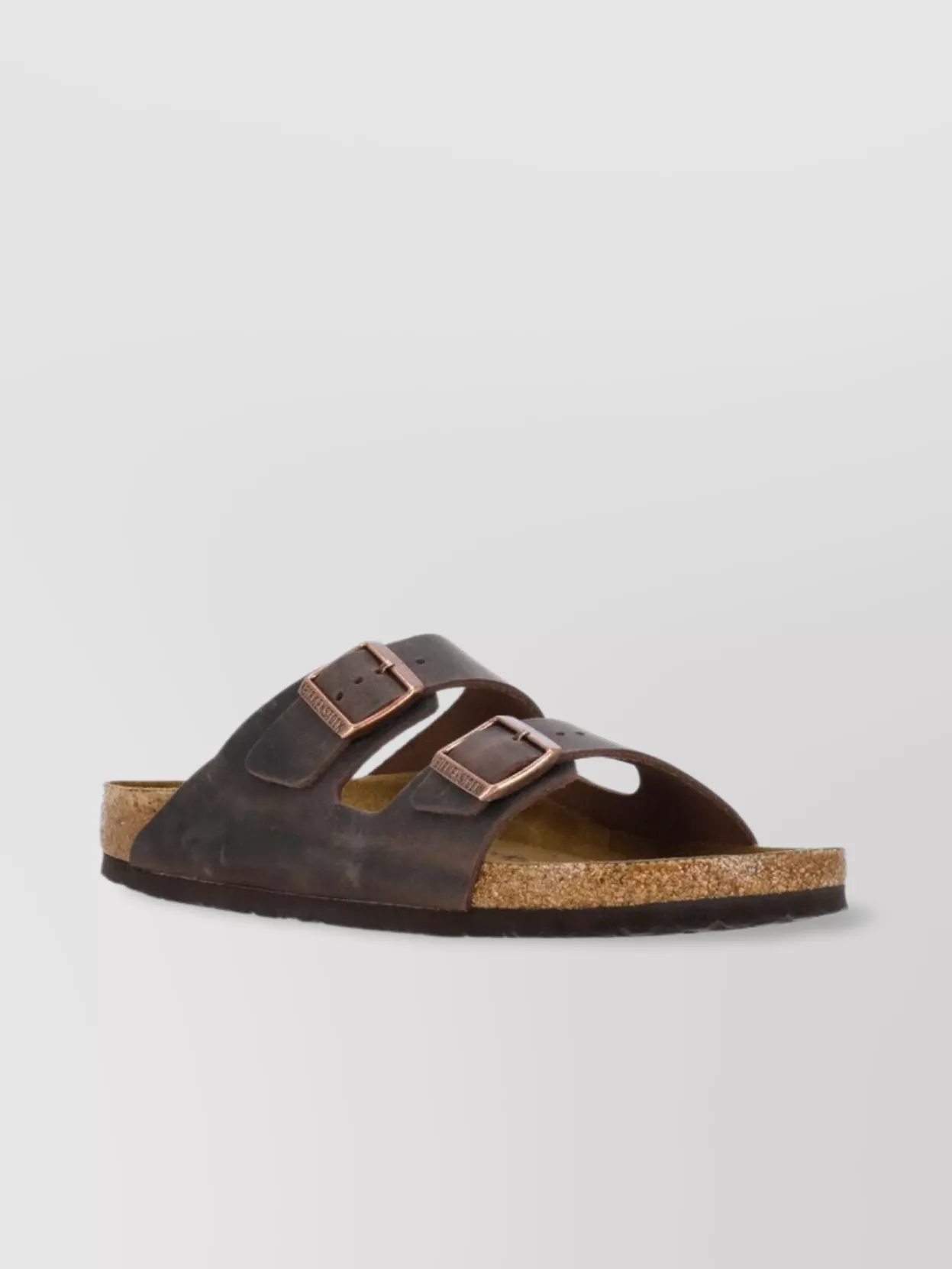 Birkenstock leather flat sandals
