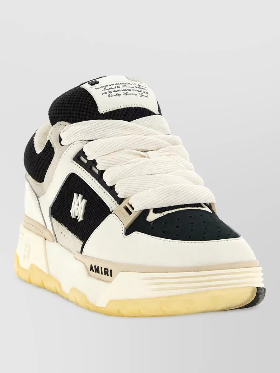 Amiri two-tone low-top sneakers