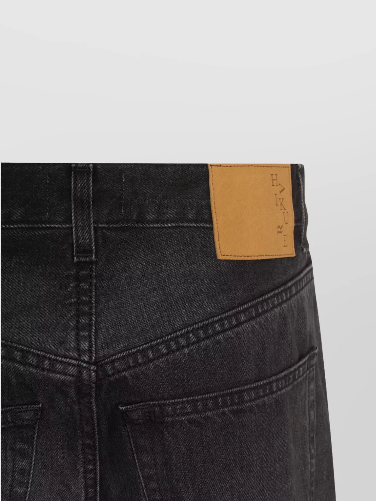 Haikure Straight Trousers With Patch And Pockets