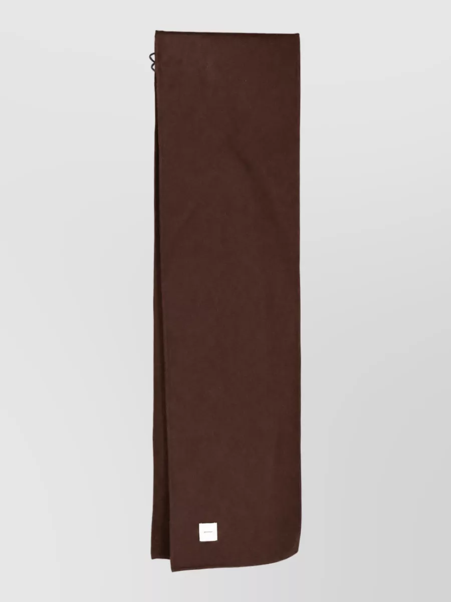Calvin Klein Single Breasted Coat In Brown