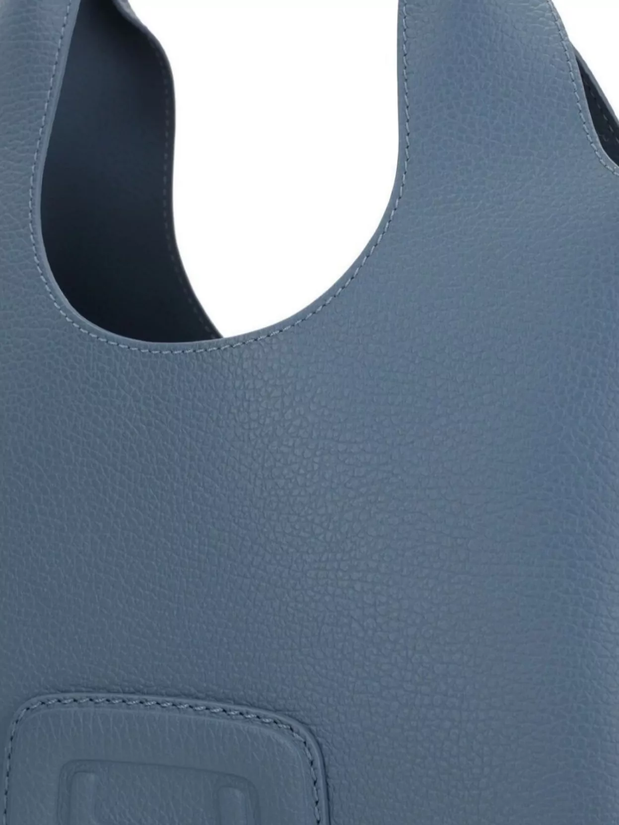 Hogan Small Leather Tote Bag With Structured Shape