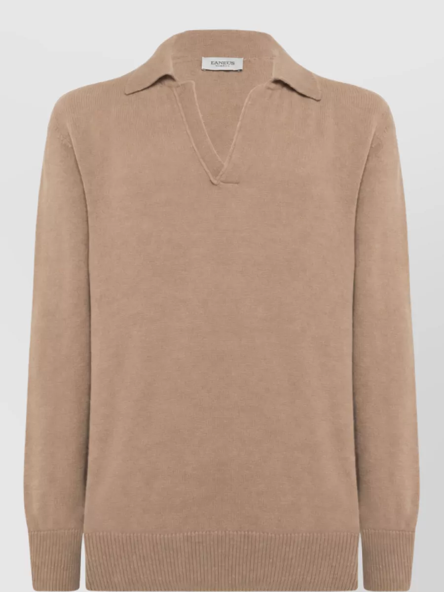 Laneus polo sweater