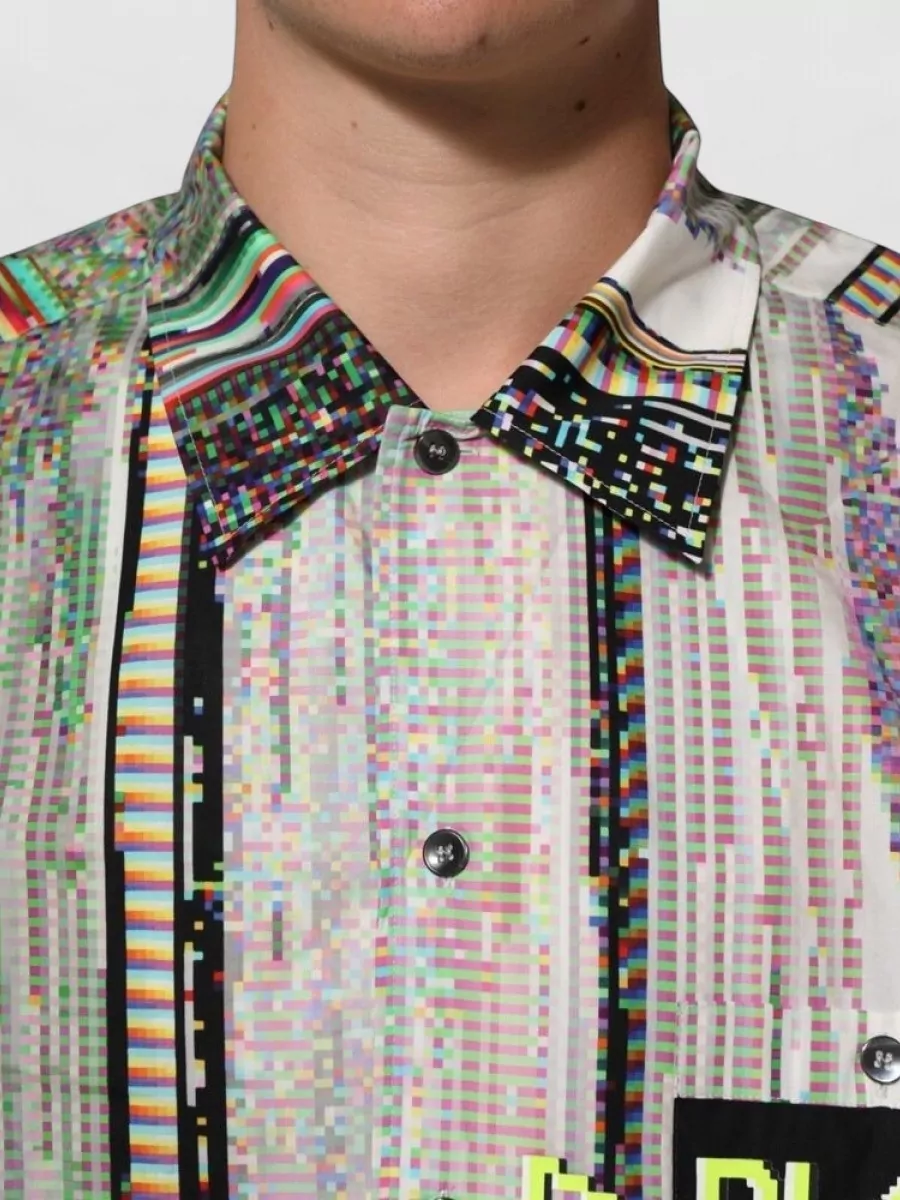 Dolce&Gabbana Printed Short-Sleeve Shirt
