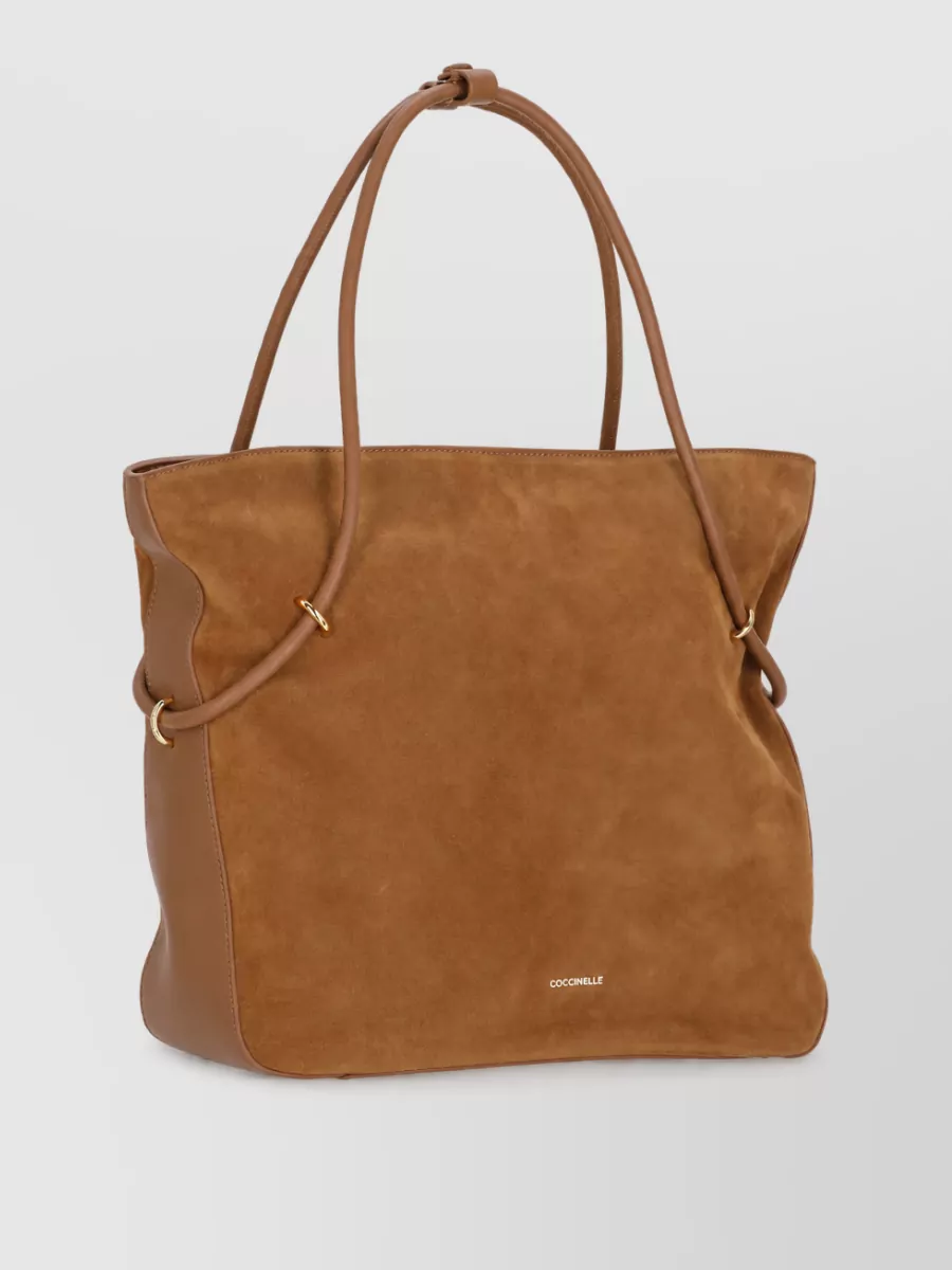 Coccinelle Suede Shoulder Bag