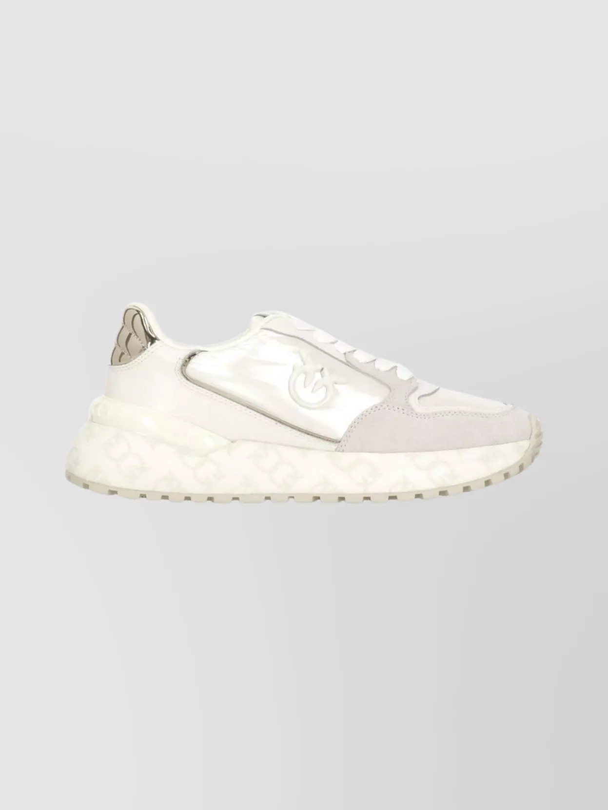 Pinko Women's Leather Sneakers Raised Sole