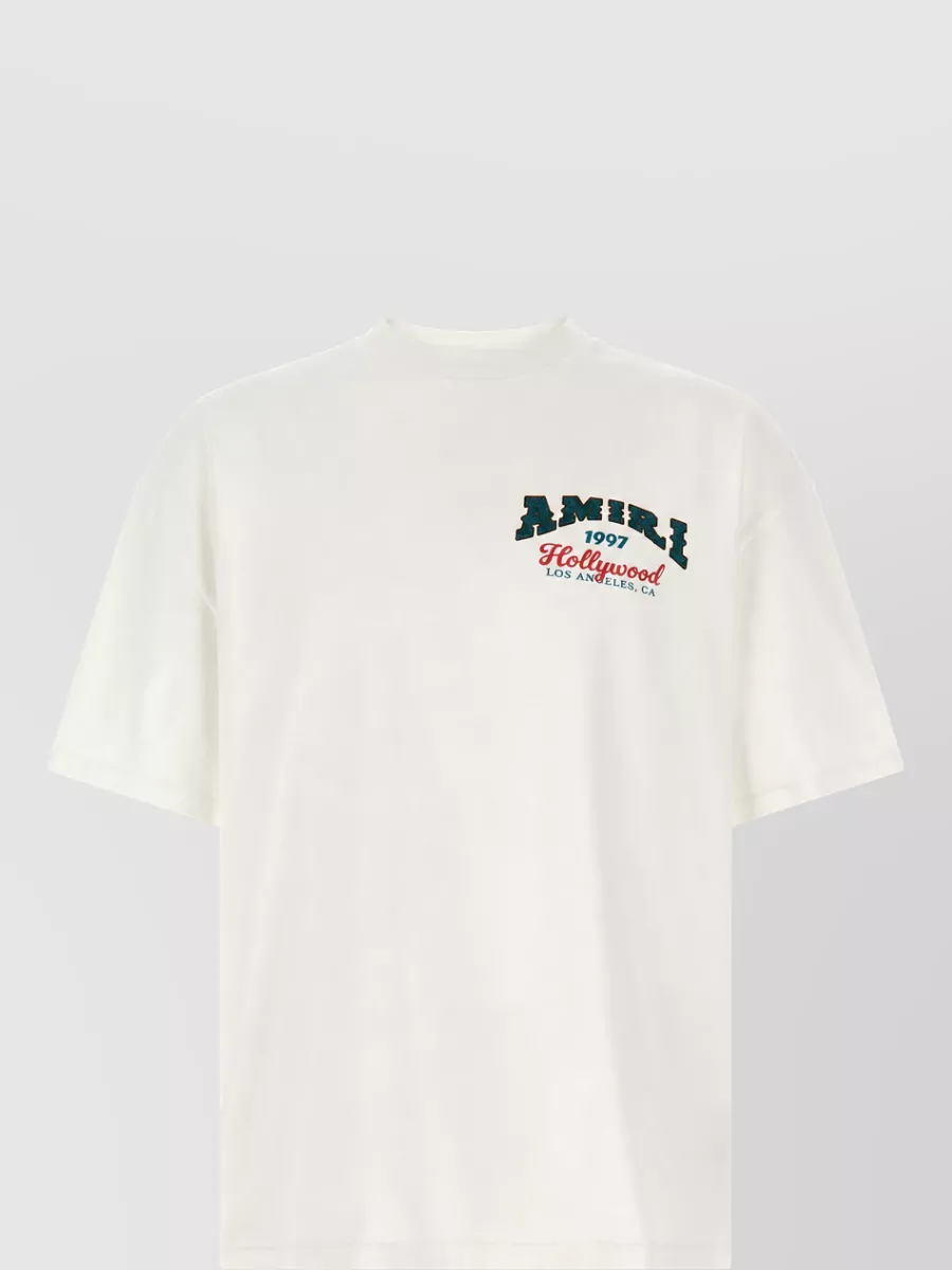 Amiri cotton hollywood graphic print oversized t-shirt