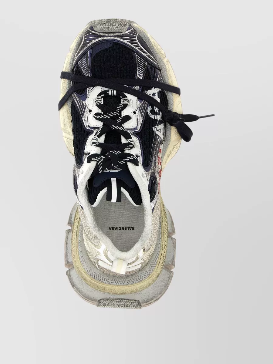 Balenciaga 3Xl Split Logo Low-Top Sneakers