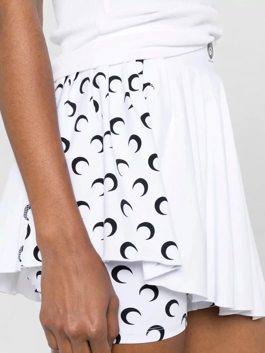 Marine Serre Printed Athleisure Mini Skort