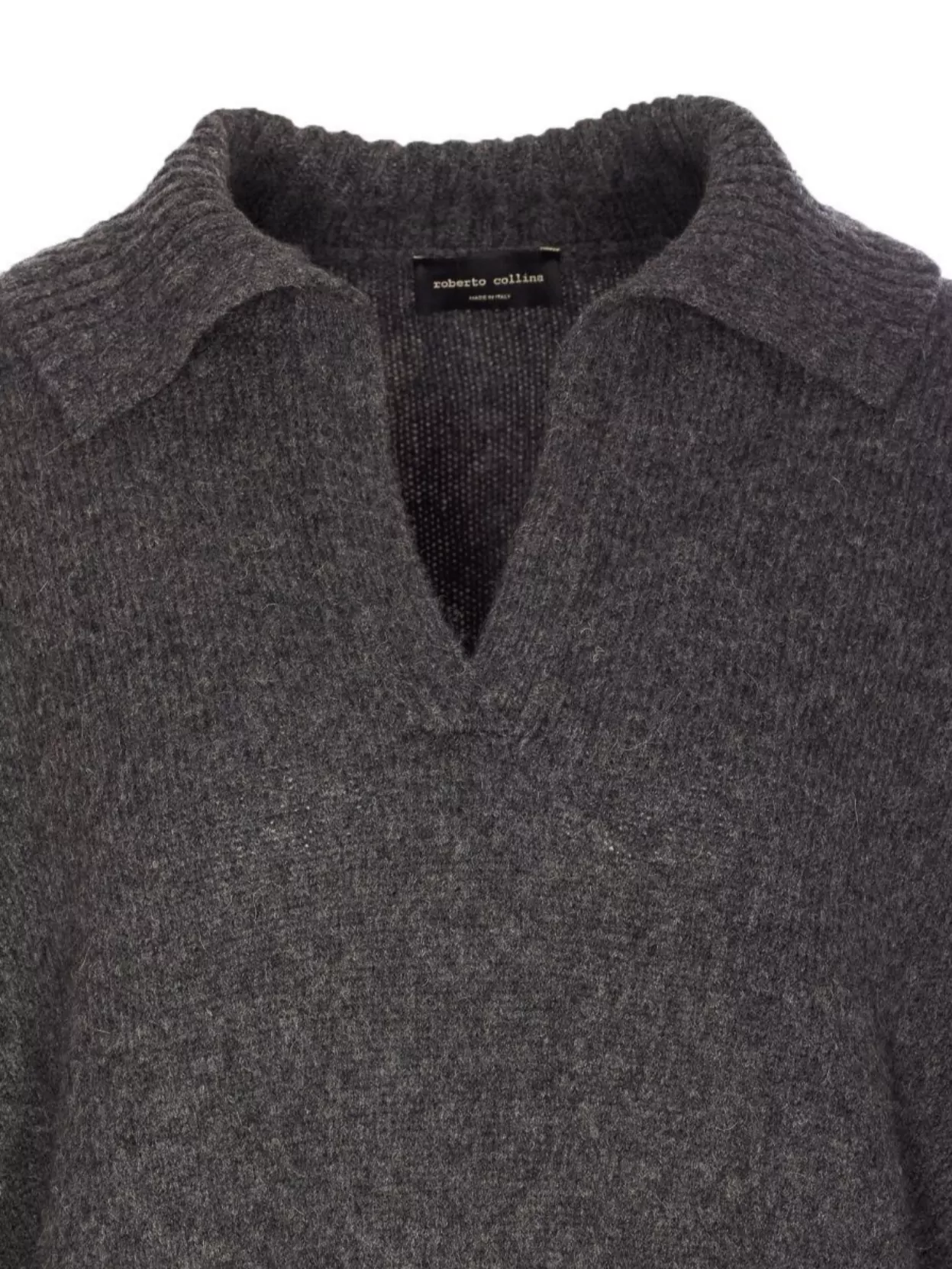 Roberto Collina Polo Knit Top Long Sleeves