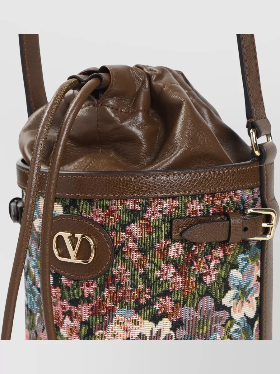 Valentino Garavani Vlogo Signature Leather Shoulder Bag