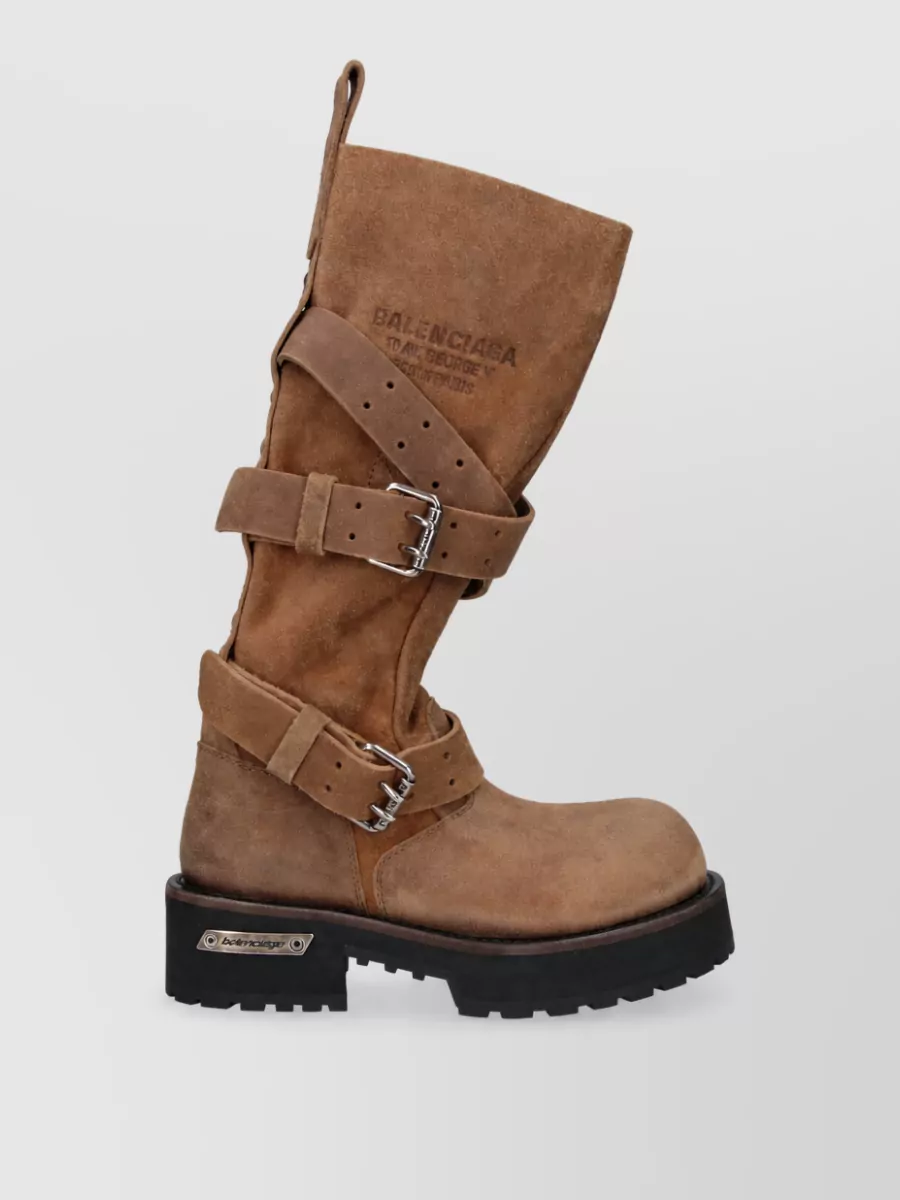Balenciaga Leather Ankle Boots