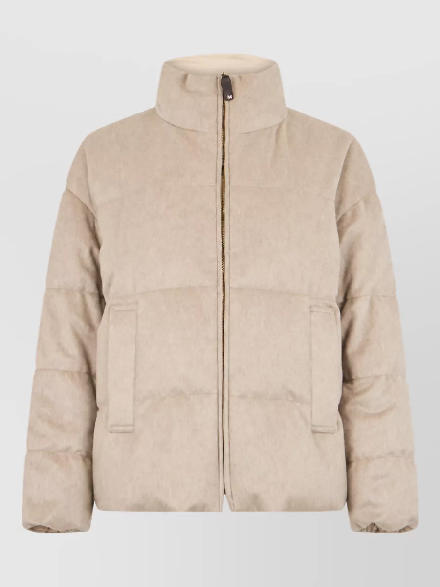 S Max Mara Reversible padded camel hair jacket