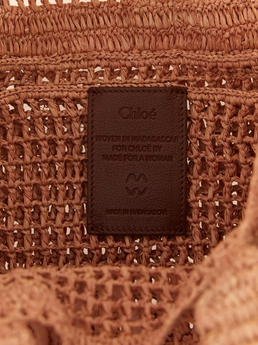 Chloé Raffia Tote Bag