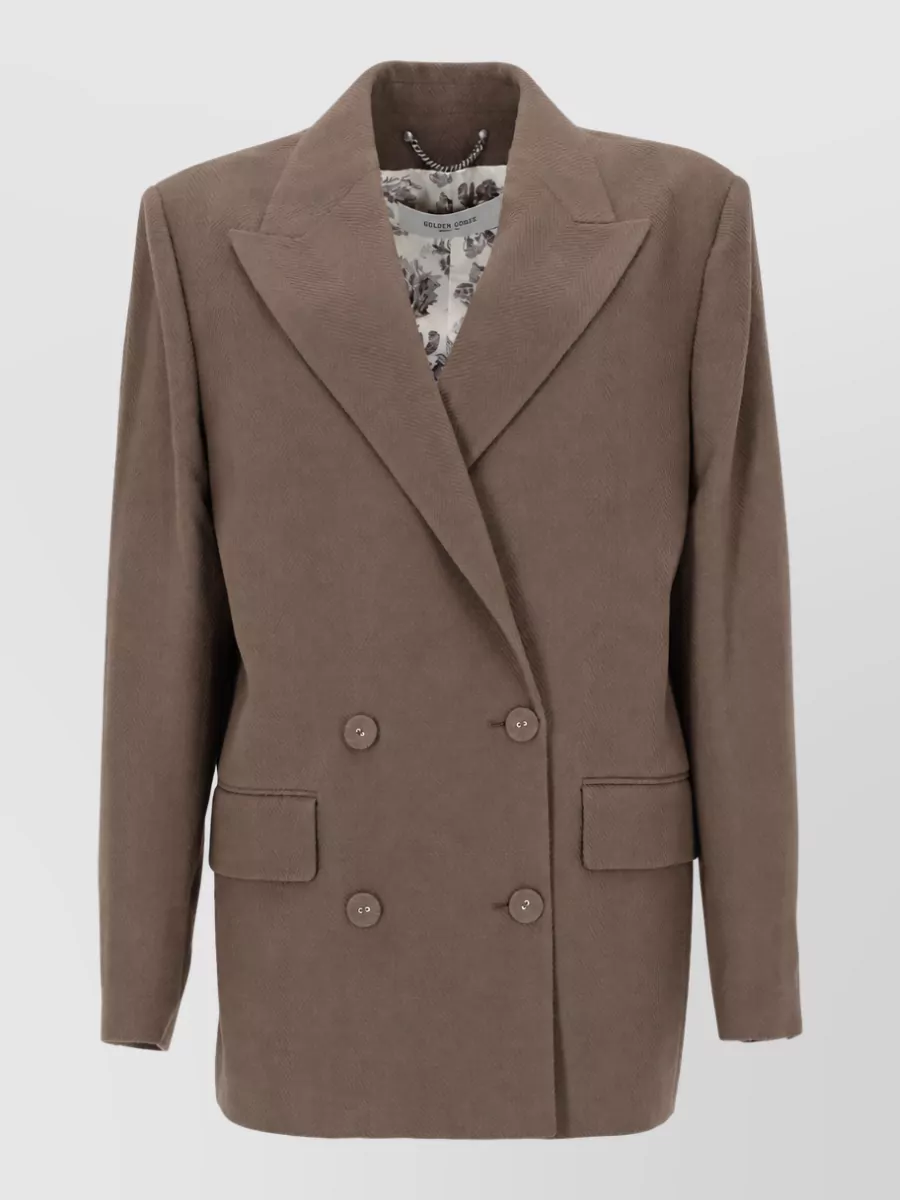 Golden Goose Virgin wool double-breasted blazer