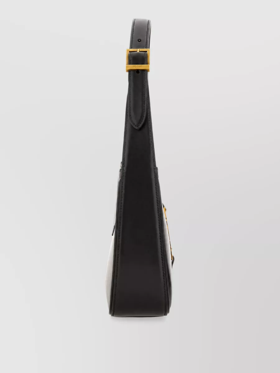Saint Laurent Le 5 À 7 Leather Clutch Bag