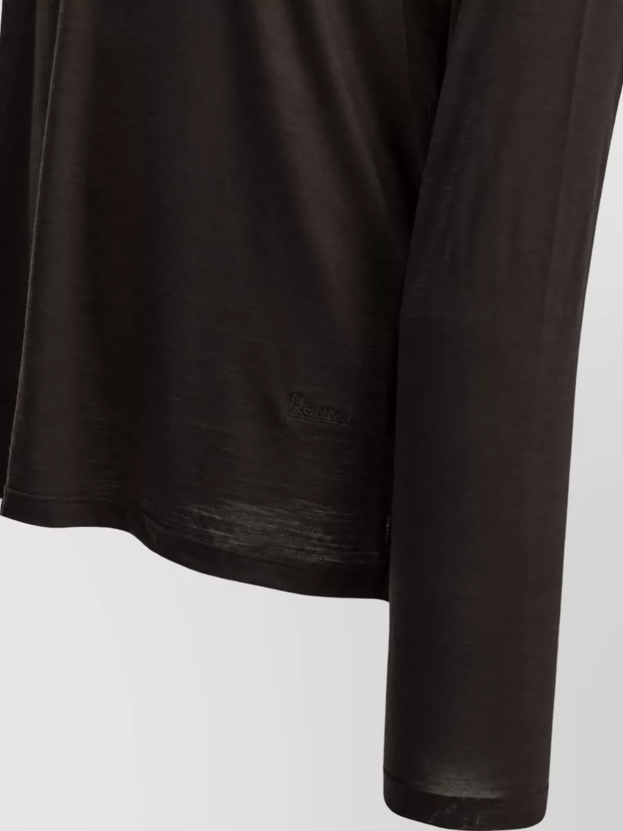 Herno Wool Round-Neck T-Shirt