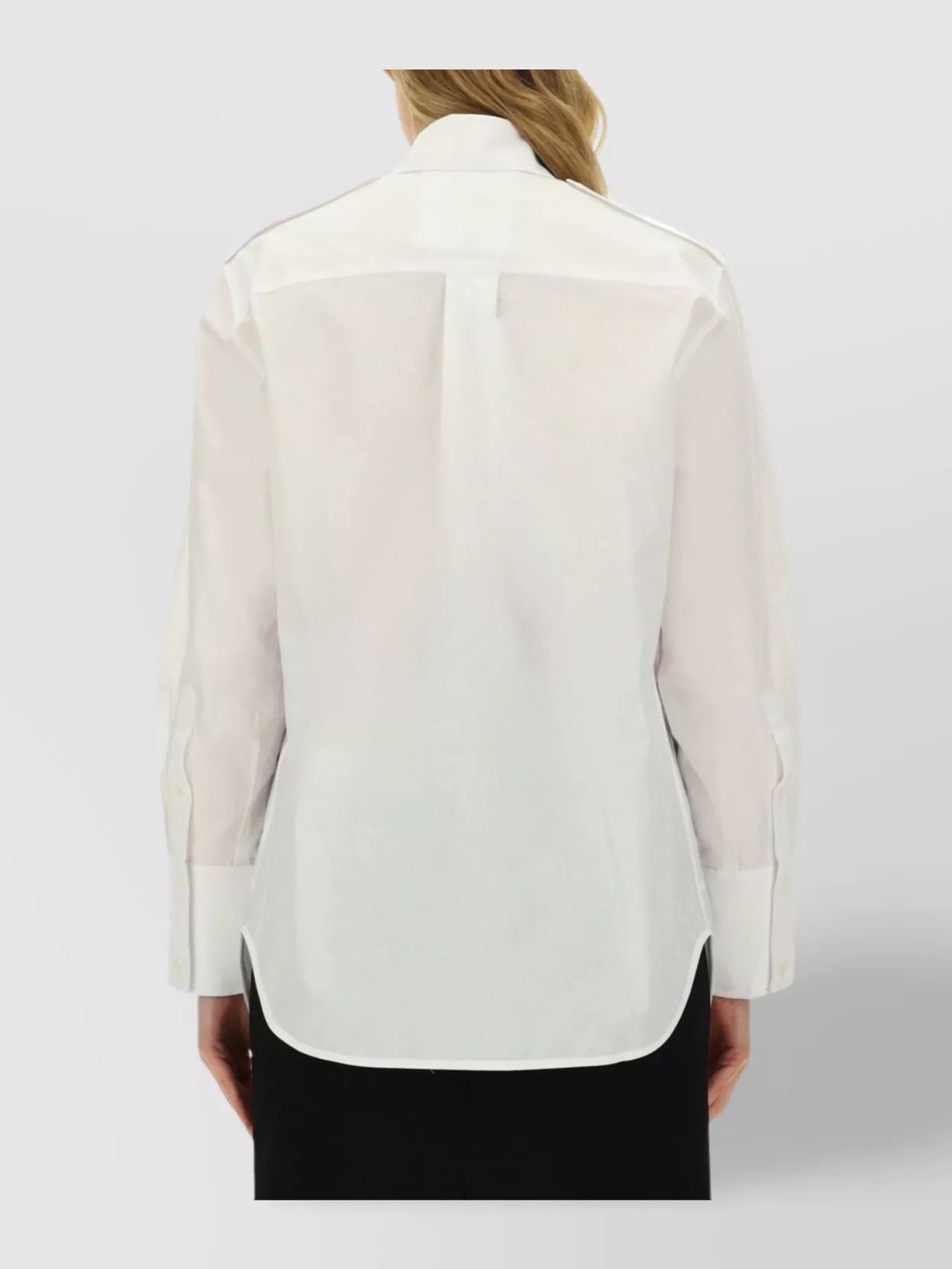 Victoria Beckham Shirt With Long Sleeves And Pockets