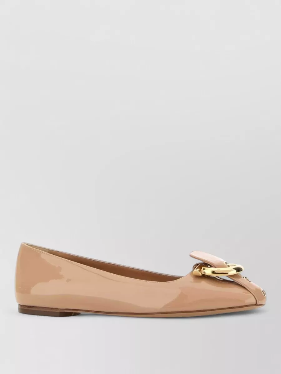 Ferragamo Leather ballerina shoes