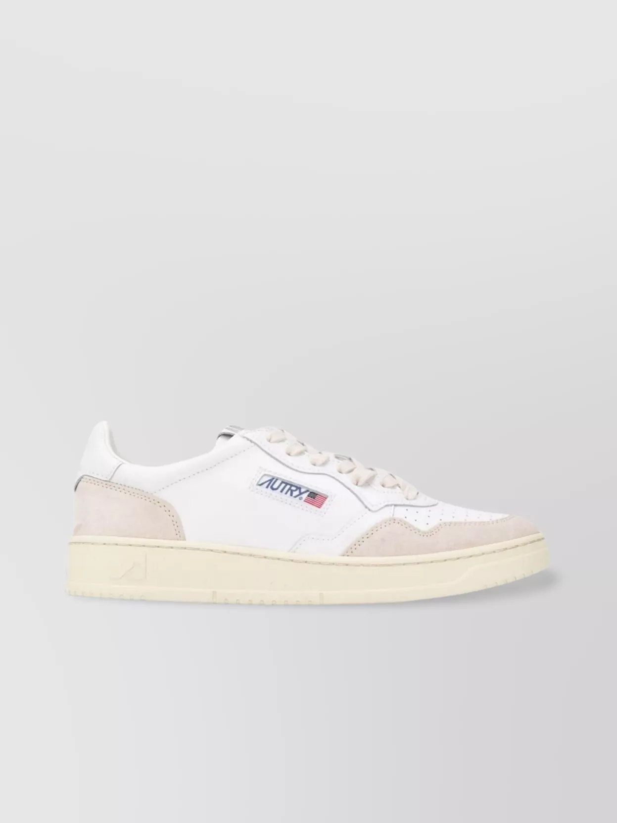 Autry Leather And Suede Sneakers Micro-Holes