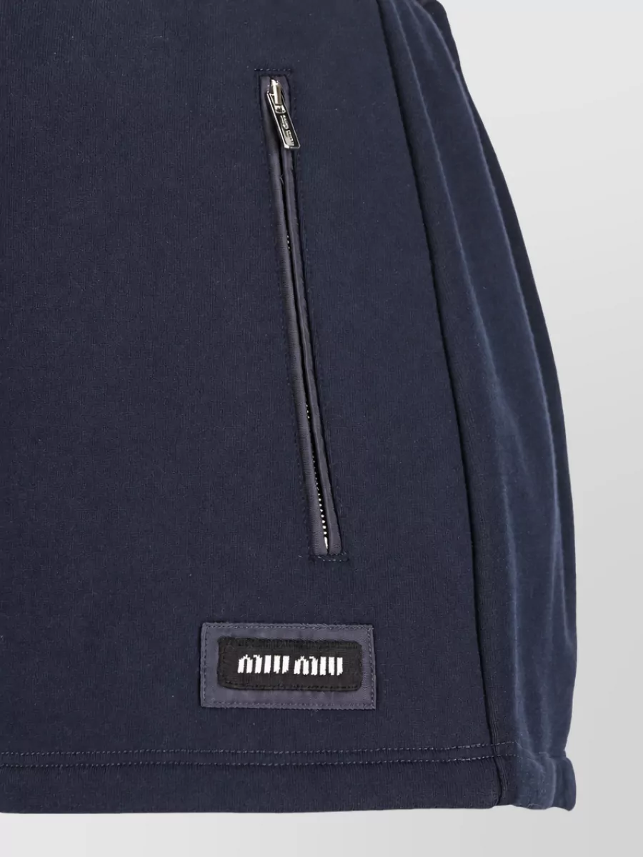 Miu Miu Cotton Knee-Length Shorts
