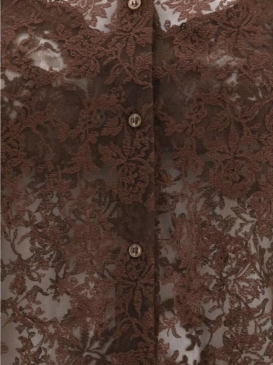 Ermanno Scervino Polyester Shirt