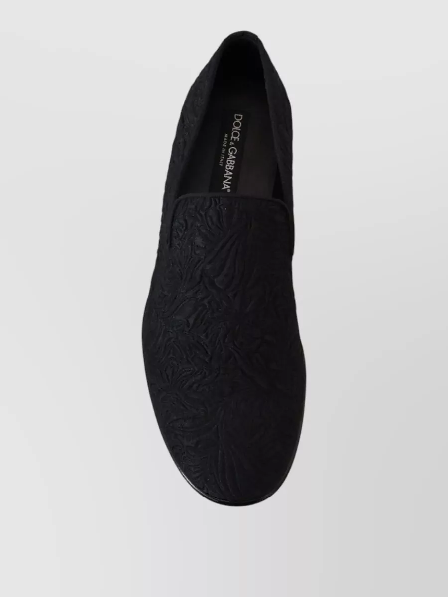 Dolce&Gabbana Floral-Jacquard Slippers