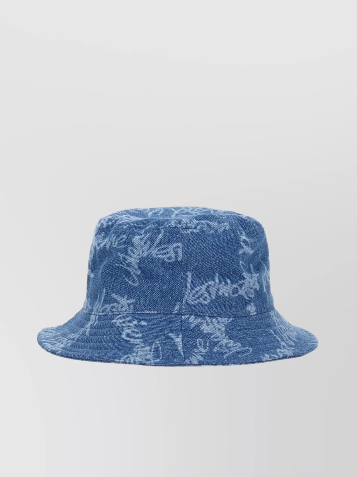 Shop Vivienne Westwood Logo Print Denim Bucket Hat
