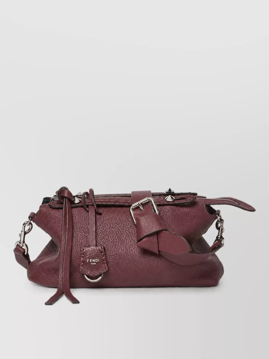 Fendi By The Way Leather Shoulder Bag