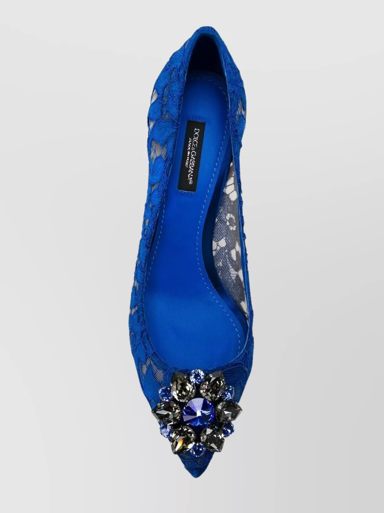 Dolce&Gabbana Lace Kitten Heel Pumps