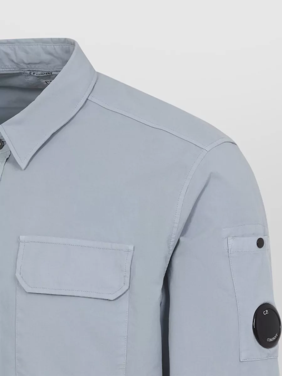 C.p. Company Organic Cotton Lens Shirt Long Sleeves