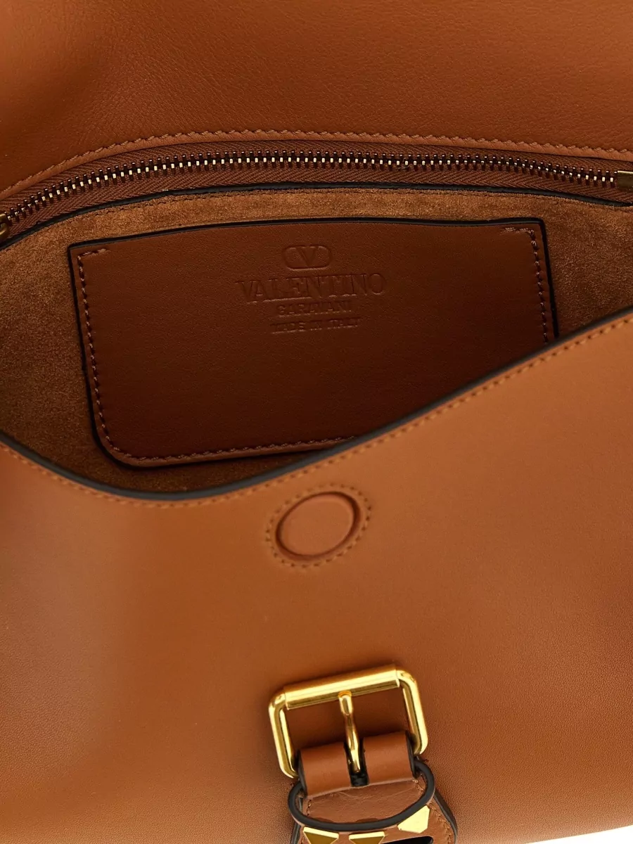 Valentino Garavani Na Na Leather Shoulder Bag