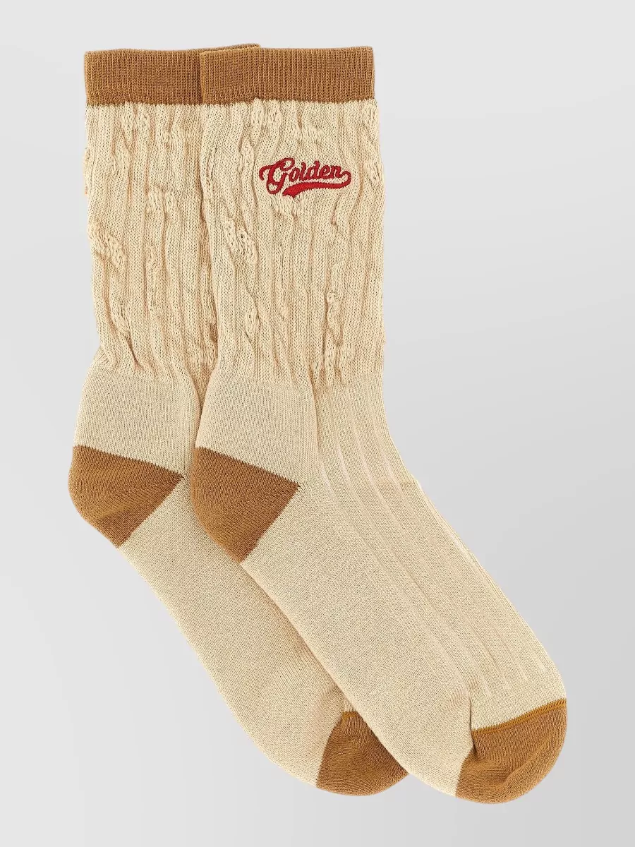 Golden Goose braided socks