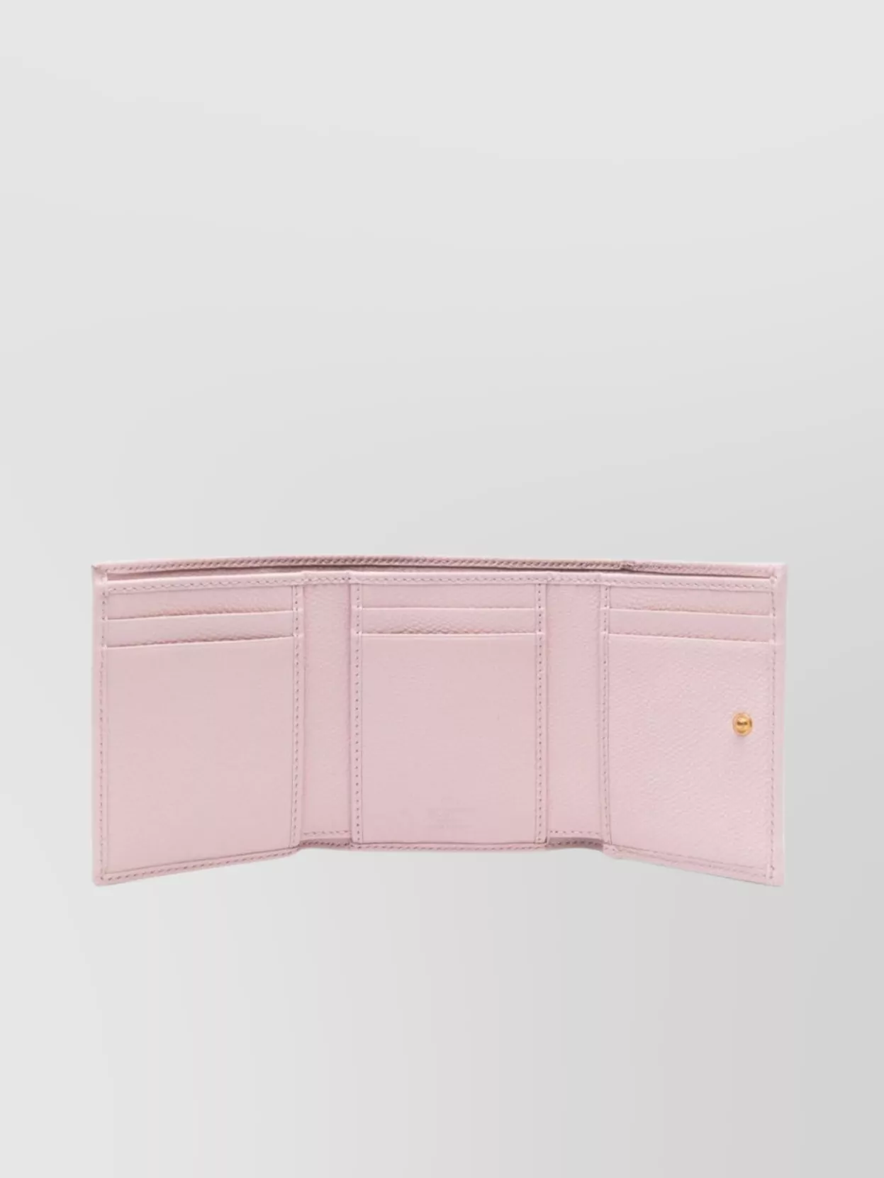 Valentino Foldable Design Signature Leather Wallet