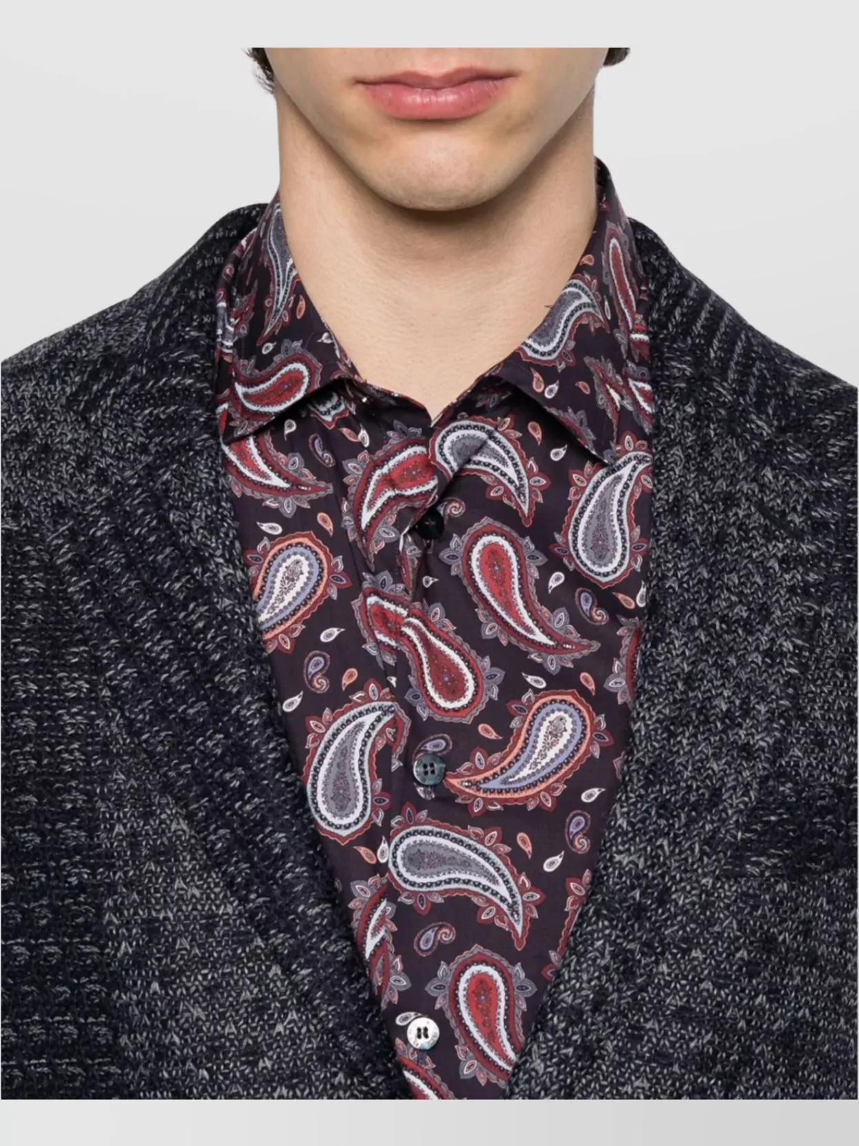Etro Formal Shirt Paisley Pattern